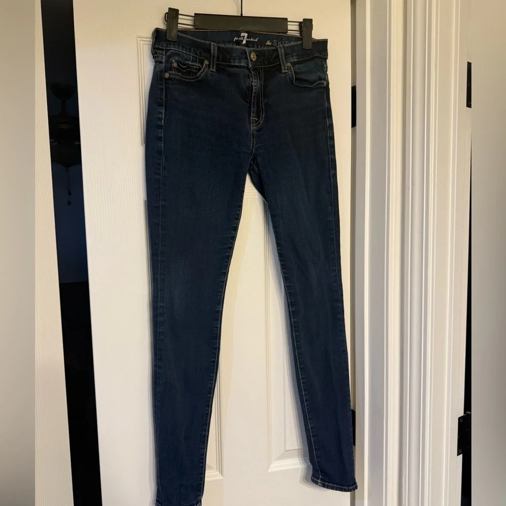 7 For All Man Kind Skinny Jeans Size 2